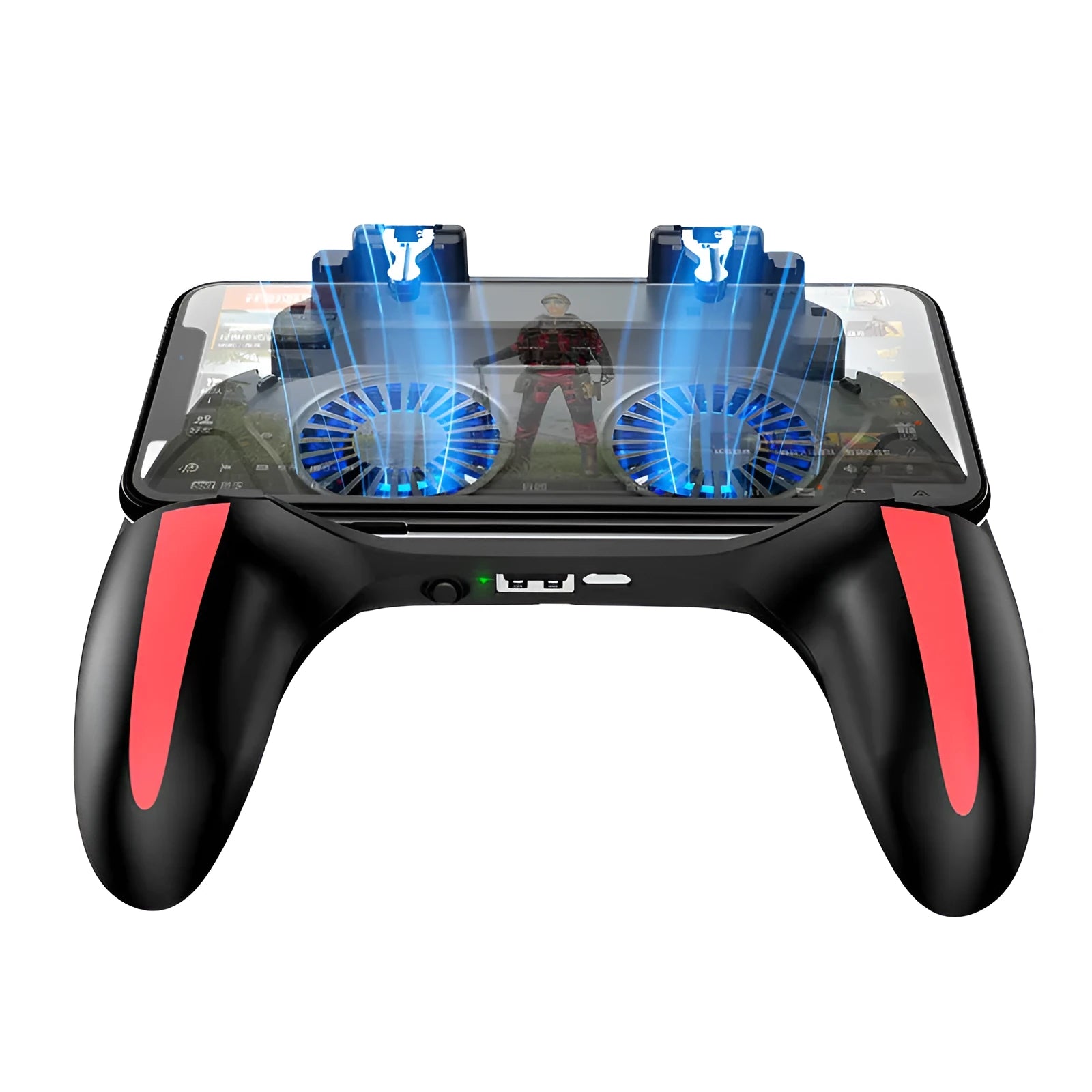 H10 mobile phone gaming controller with touch screen, for devices 4.7 to 6.5 inches.