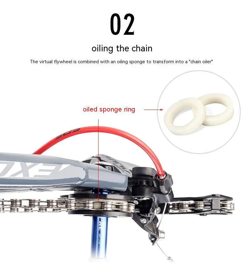 Aluminium alloy bicycle chain holder tool for washing and maintenance