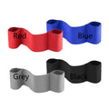 Elastic elbow support sleeve for boxing and fitness, shown in one of the available colours: black, blue, grey, or red.