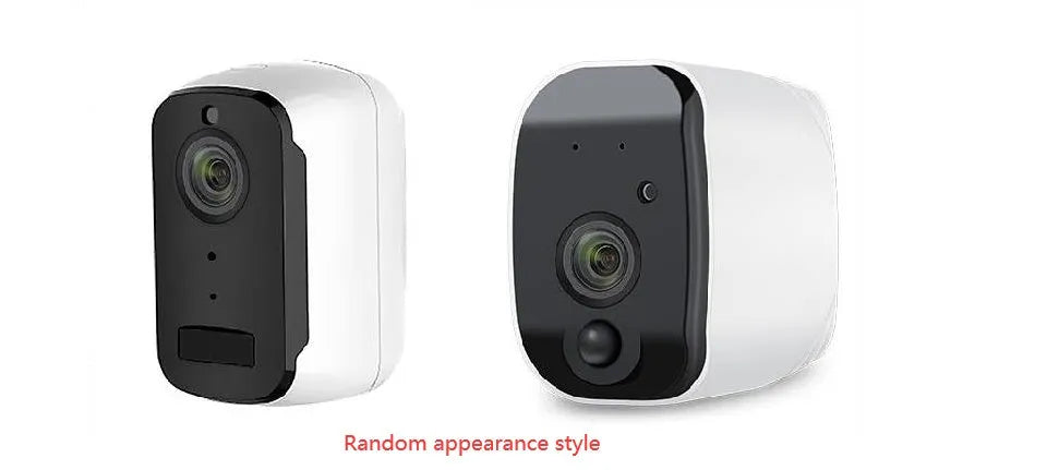 Solar powered wireless surveillance camera with PIR motion detection and 1080P lens
