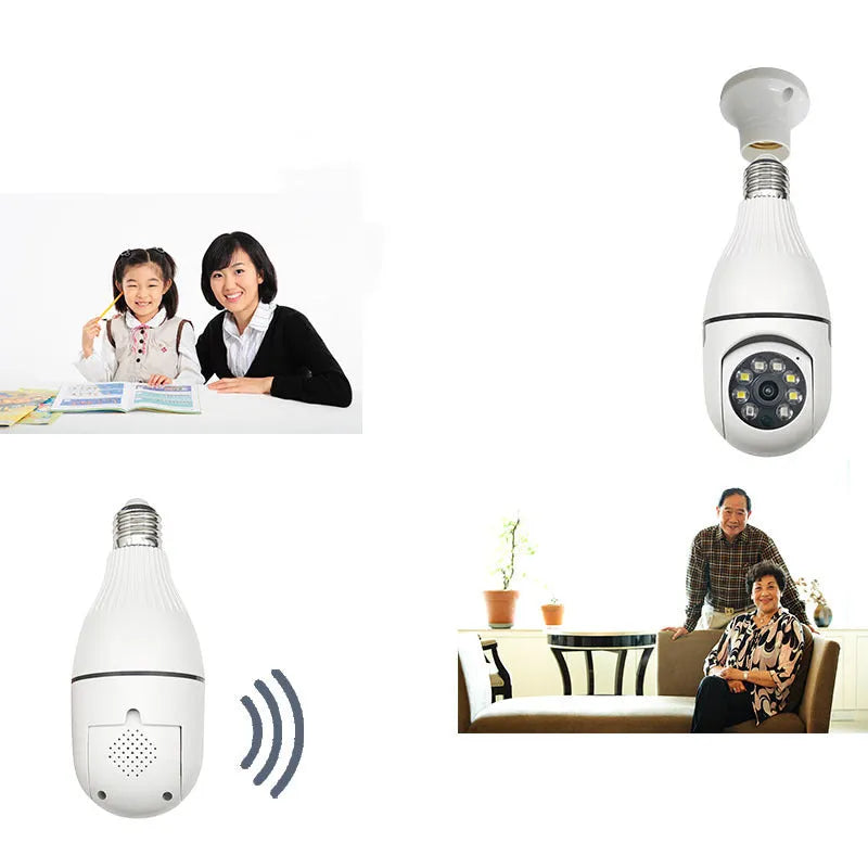 Minions-themed wireless IP security camera with wide-angle lens for HD monitoring