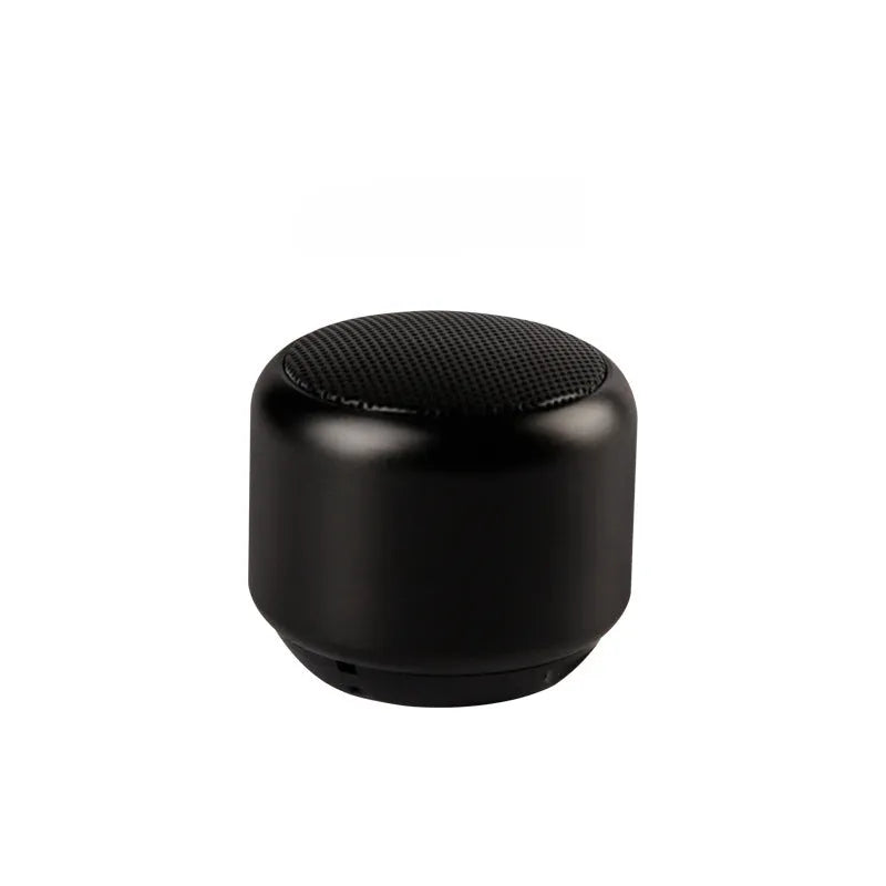 Portable mini Bluetooth wireless speaker in black blue gold or pink colour