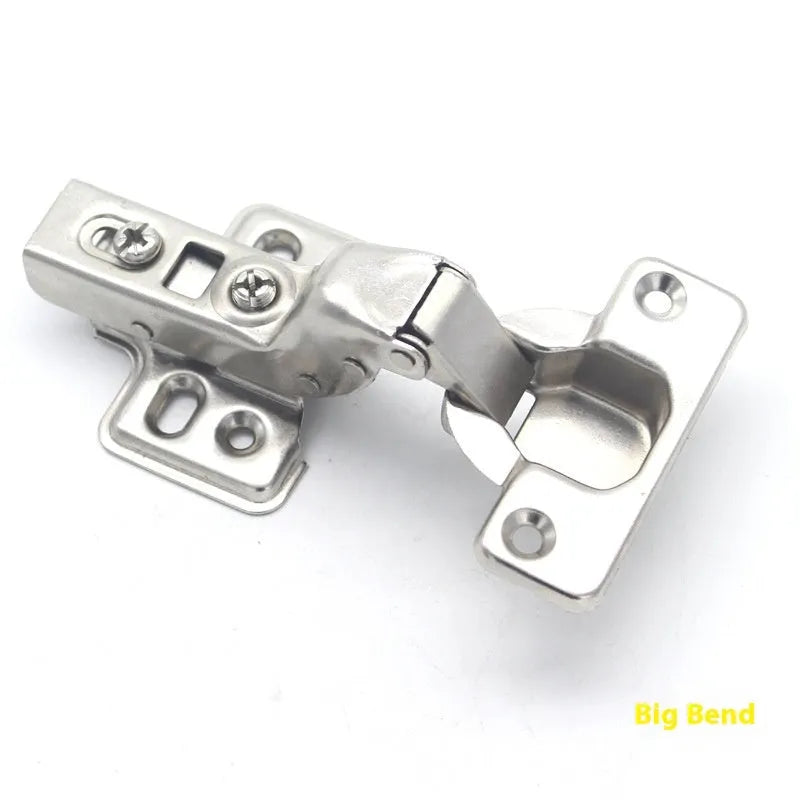 761 hydraulic damping cabinet hinge with nickel plating finish, cold rolled steel construction