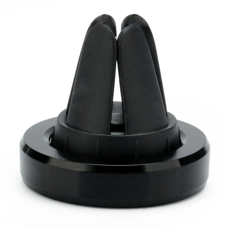 Car air vent magnetic mobile phone holder in rose gold, gold, black, red, or silver colour