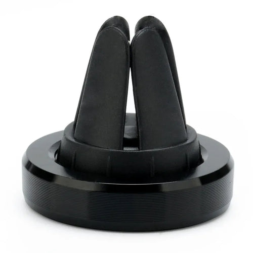 Car air vent magnetic mobile phone holder in rose gold, gold, black, red, or silver colour
