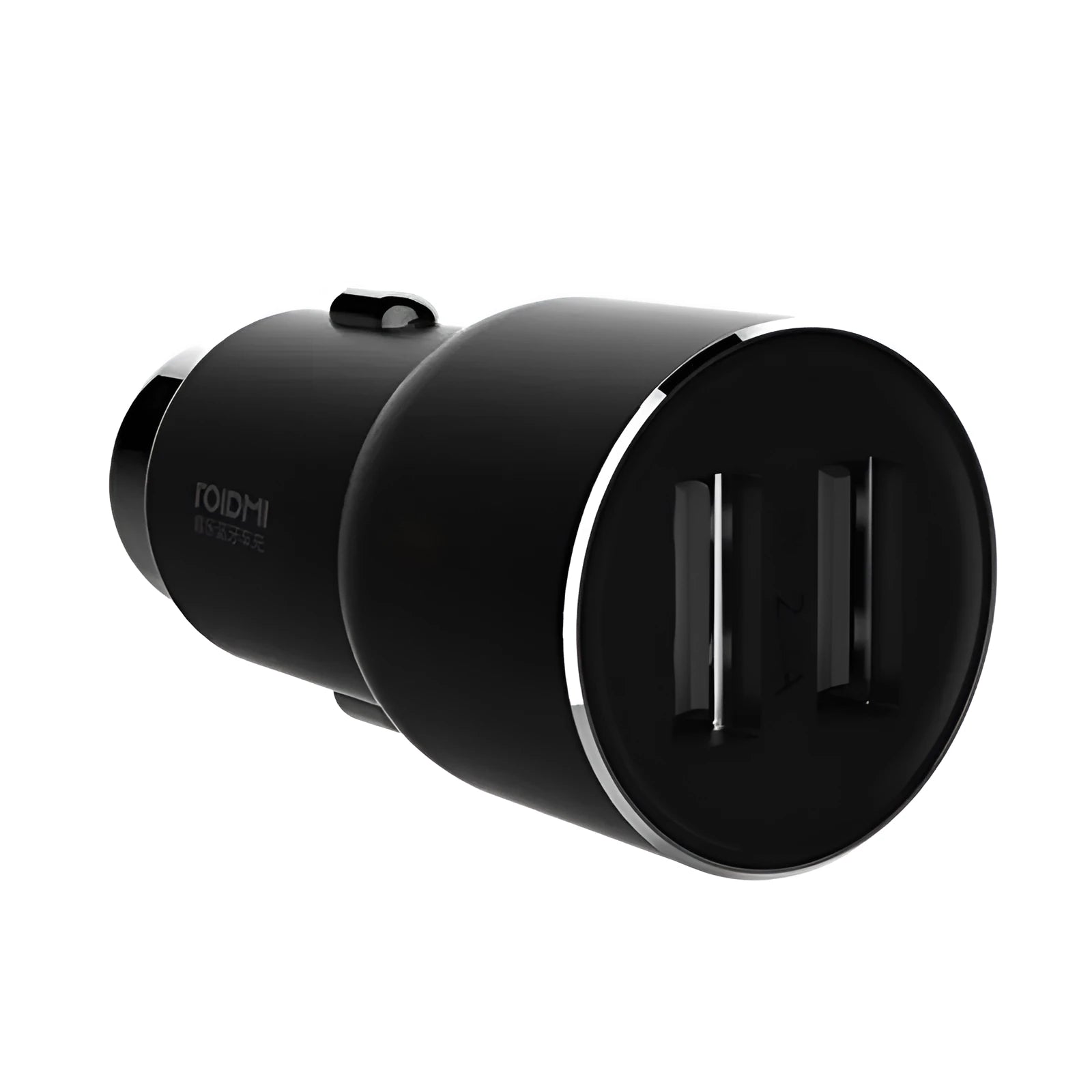 Ruimi 3S black car charger with dual USB ports for mobile devices