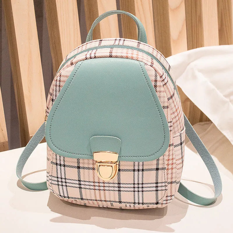 One shoulder diagonal phone bag in PU leather shown in one of five colour options.