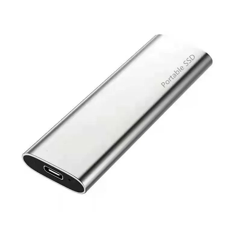 Red interface, ultra-thin metal 10TB mobile solid state drive for portable storage