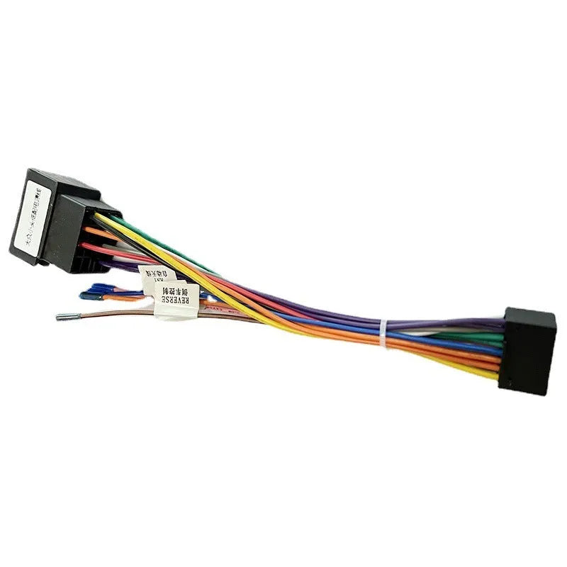 Car wiring harness power cable small head low power cord with 16-pin connector and 200mm length