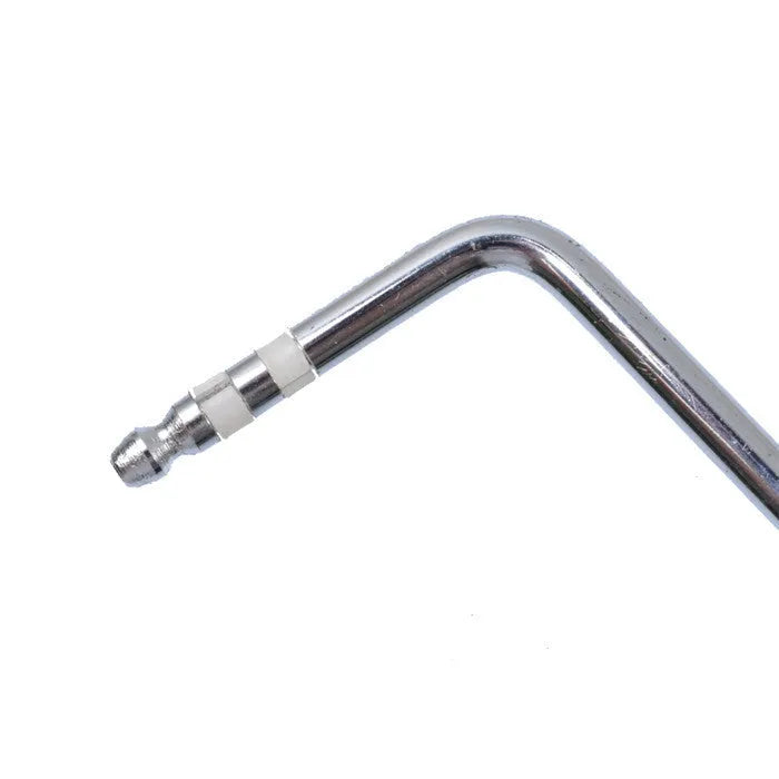 Metal guitar tremolo bar in black, blue, gold, and silver finishes.