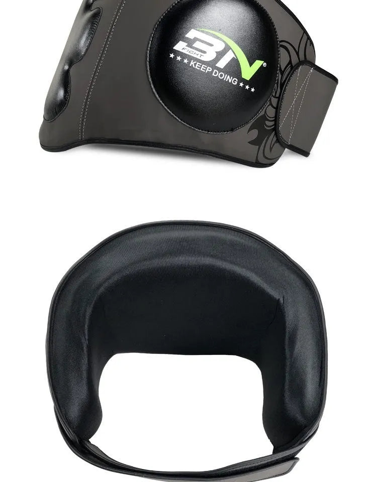 Sanda boxing breast protection target for waist defence in dark grey colour
