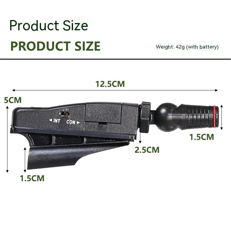 Golf putter laser aiming instrument showing laser sight alignment technology