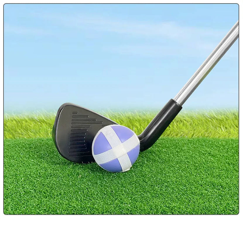 Metal golf club for children and adults used as outdoor parent-child sports toy