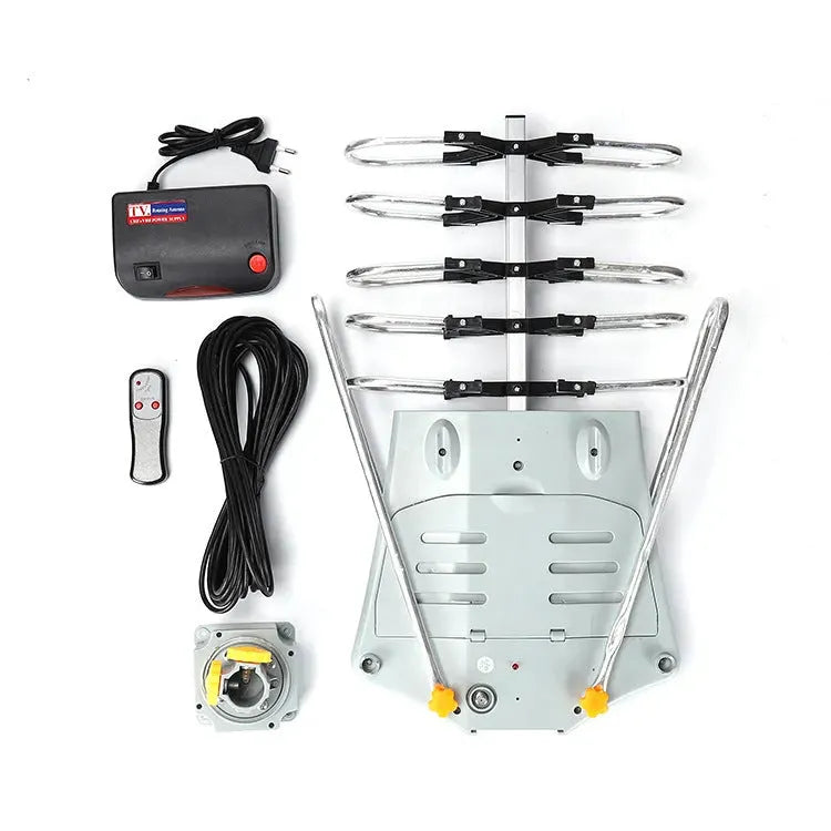 GR-1002 rotatable outdoor digital television antenna with high gain for UHF channels.