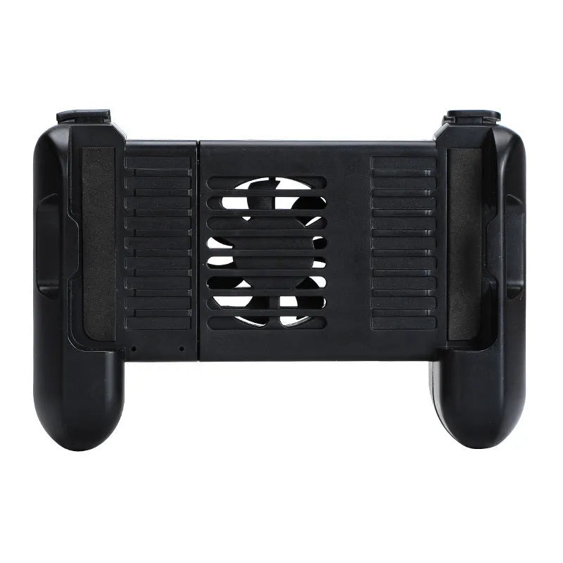 Black Cooling Bluetooth mobile game controller for Apple iOS and iPhone compatibility