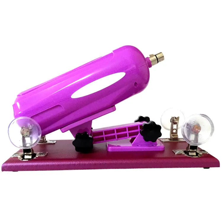 Bobb women's automatic telescopic thrusting sex tool in purple, black or pink colours