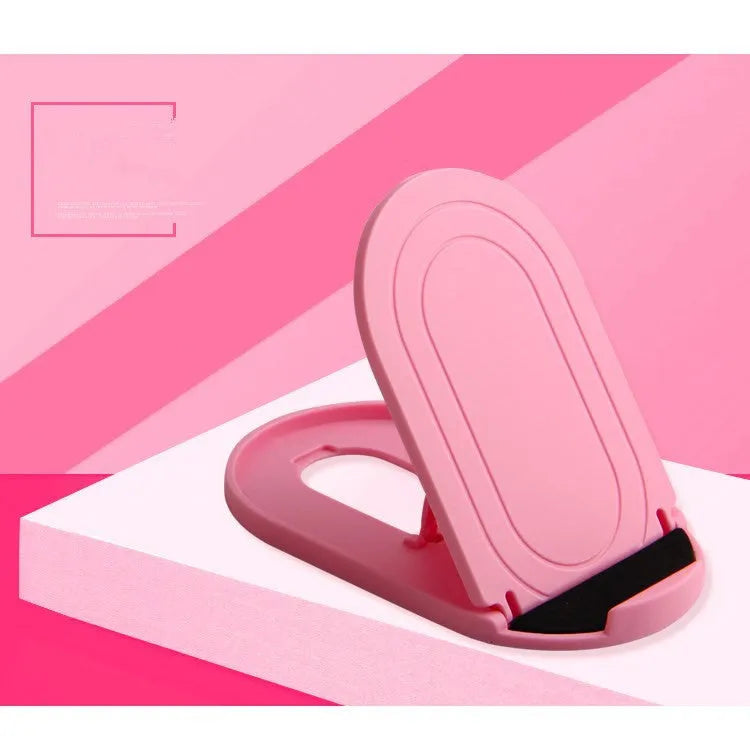 Plastic mobile phone stand with bracket support in multiple colour options