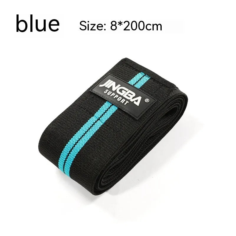 Adjustable adult knee pads in blue grey red yellow for weightlifting squatting cycling sports protection