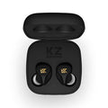 Z1 true wireless Bluetooth in-ear headphones in black or green, showing bilateral earpieces.
