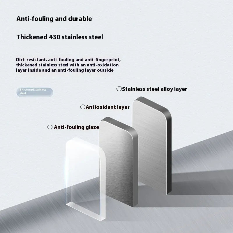 Stainless steel smart inductive trash can with square shape and deodorant system