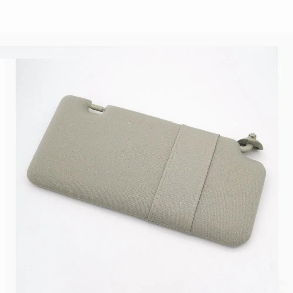 Beige left and right sun visors with mirrors for Nissan Lida 2005-2012