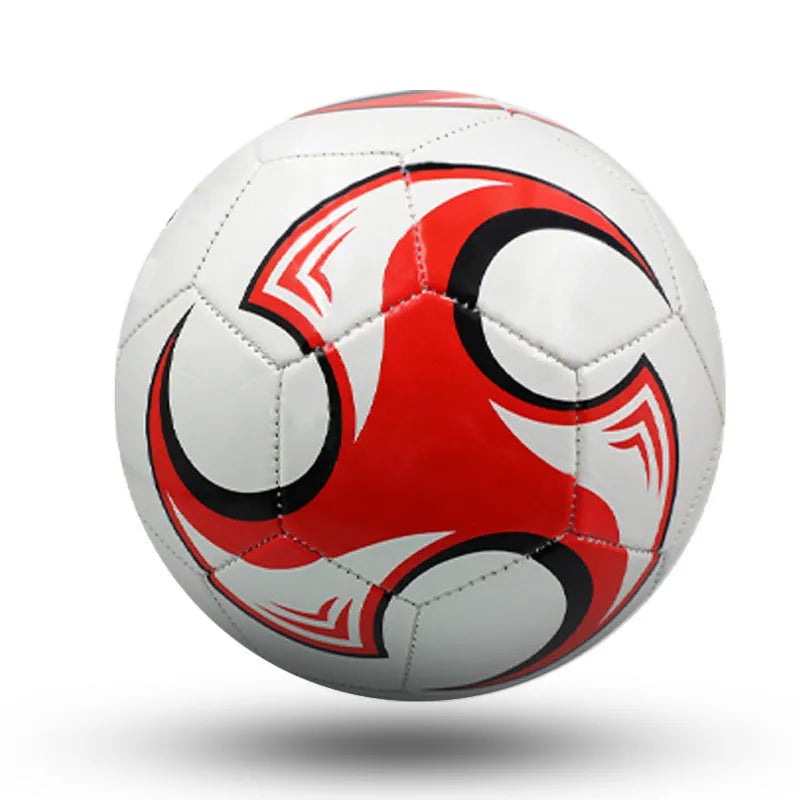 PVC football with machine-seam construction in No. 3 No. 4 No. 5 sizes for training and competition