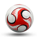 PVC football with machine-seam construction in No. 3 No. 4 No. 5 sizes for training and competition