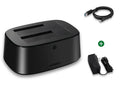 Green Link black external hard disk enclosure case for 2.5-inch drives with USB cable