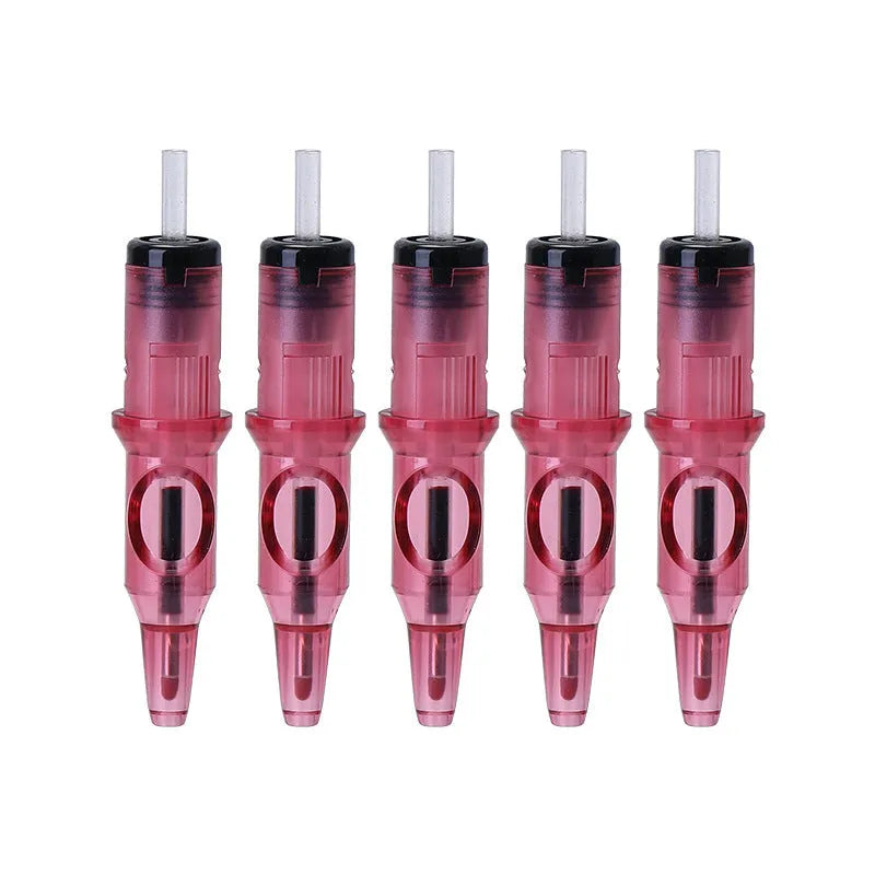 Tattoo integrated needle drawing tool with line, point and colour pen functions in a compact storage box.