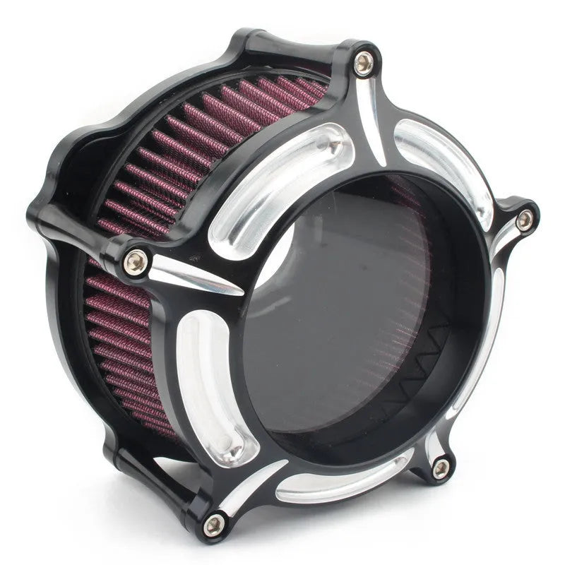 MP09-JJL aluminium motorcycle air filter for 300cc bikes in various colour options