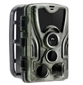 Green cellular trail hunting camera with 16MP sensor and night vision LEDs