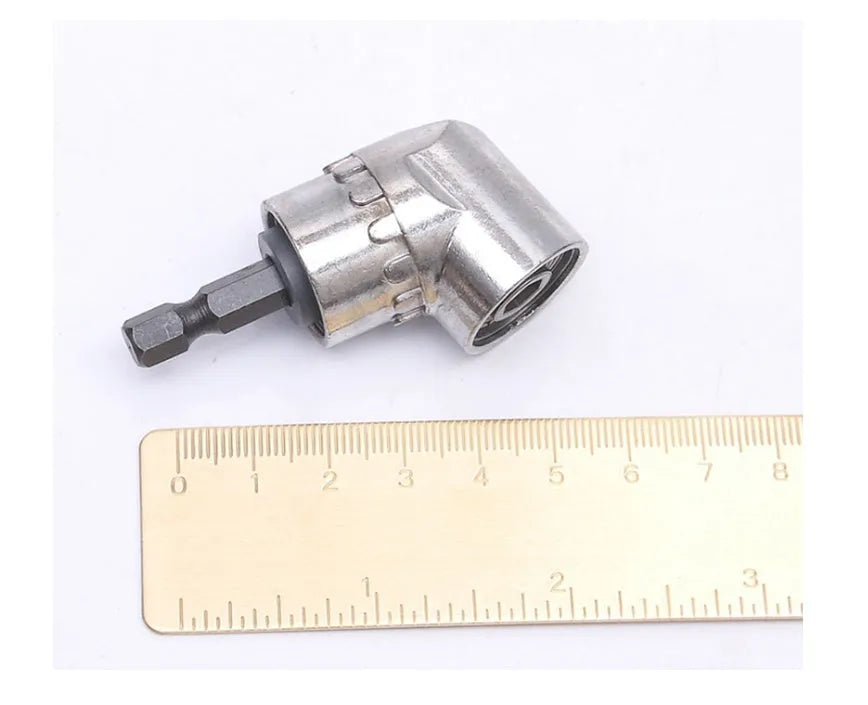 Small batch 105-degree flexible shaft screwdriver with universal quick-release handle and magnetic locking head.