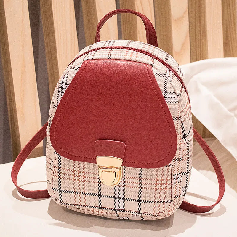 One shoulder diagonal phone bag in PU leather shown in one of five colour options.