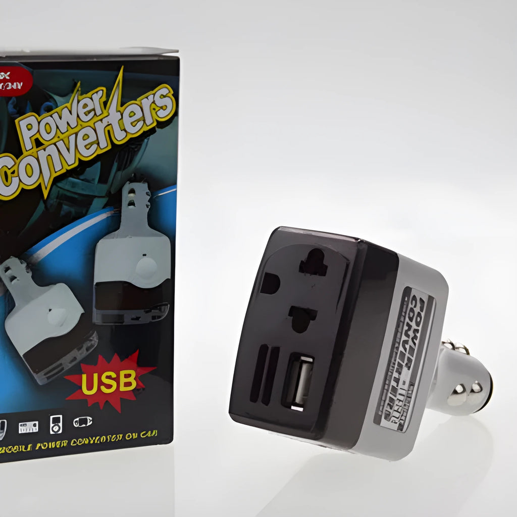 Model 011C car cigarette lighter to USB power adapter for mobile phone charging.