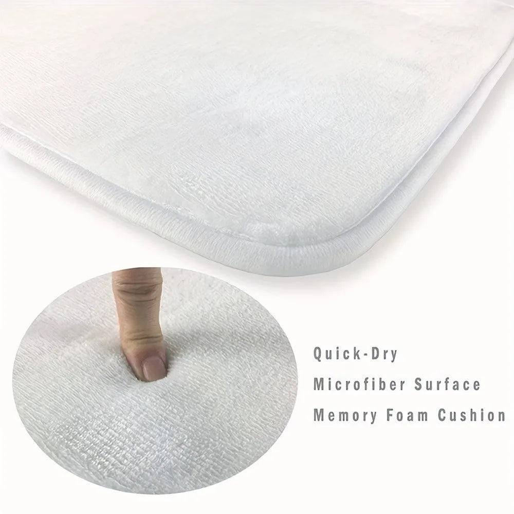 Digital printing flannel flocking carpet in 45x75cm square size, polyester fibre, StyleA colour option