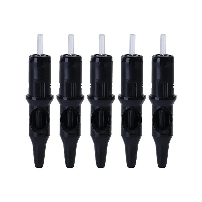 Tattoo integrated needle drawing tool with line, point and colour pen functions in a compact storage box.