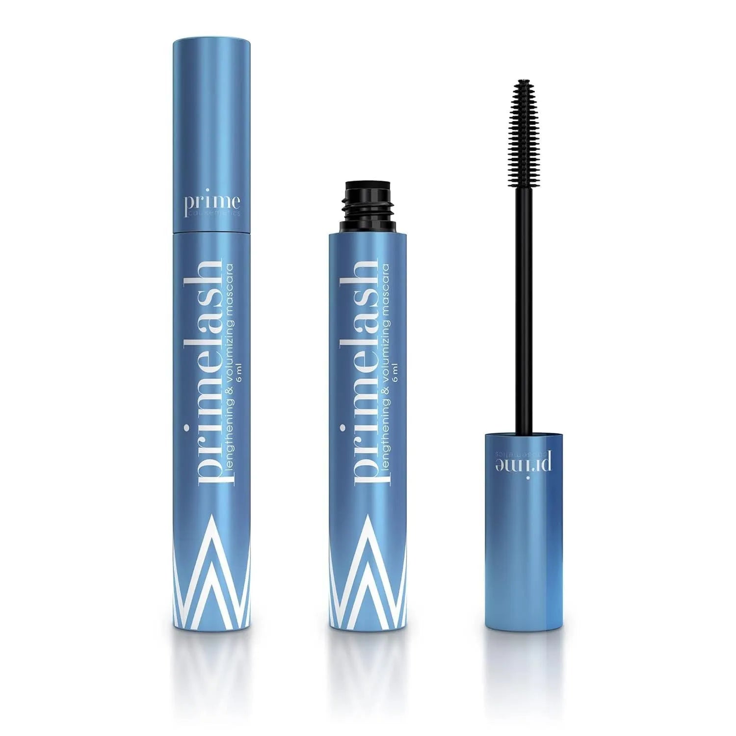 Black dual-end eyelash comb and brush beauty tool for lash grooming