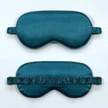 Reversible rayon satin sleep mask in a choice of colours with an elastic headband.