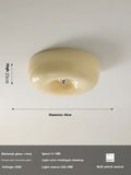 Cream coloured American style bedroom ceiling light fixture with three-colour lighting control