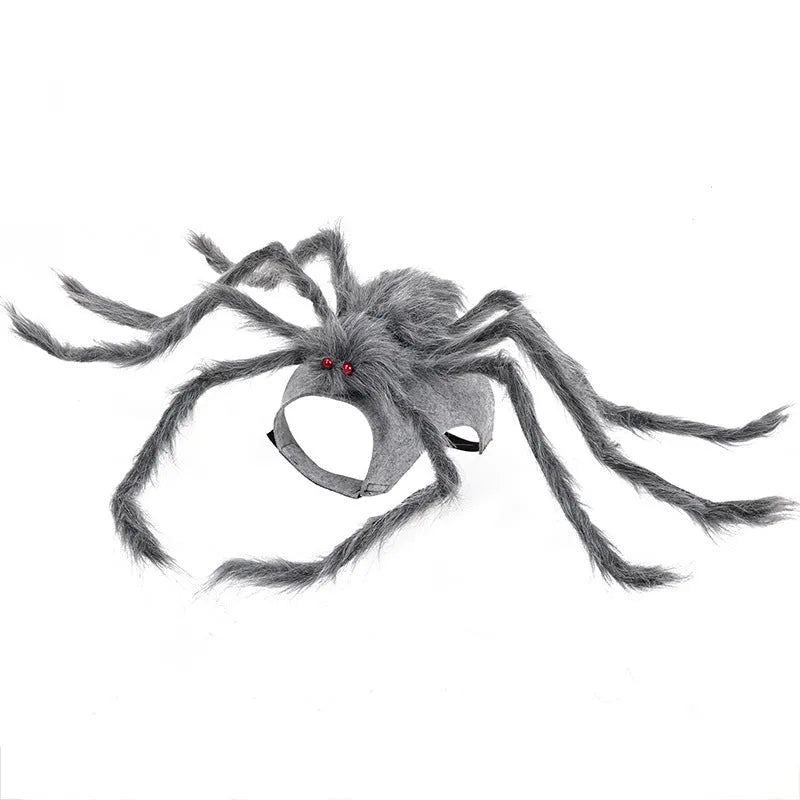 Halloween pet spider costume with eight legs in polyester available sizes S M L