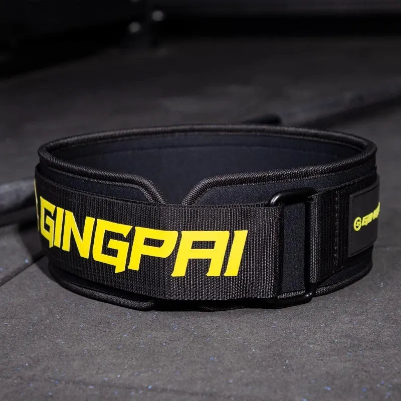 Weightlifting belt for abdominal exercises and lumbar support during strength training