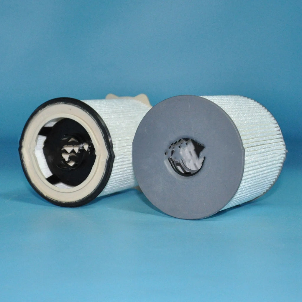 White RAM diesel fuel filter and oil-water separator replacement kit for 1500 to 5500 series trucks.