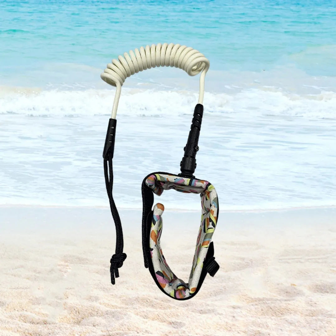 High strength elastic surfboard hand holding rope with anti-aging marine construction