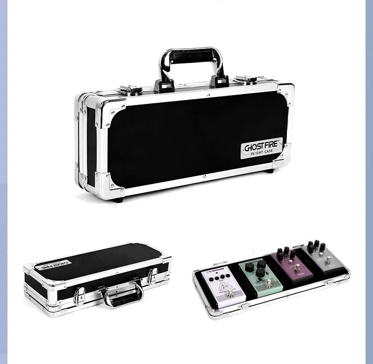 T-EC8 Aviation Box Guitar Effect Device with flight case packaging for trumpet sound processing