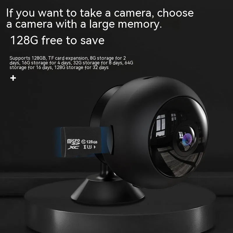 White 1080p wireless WIFI network camera with 3.6mm lens and ABS housing for home security surveillance