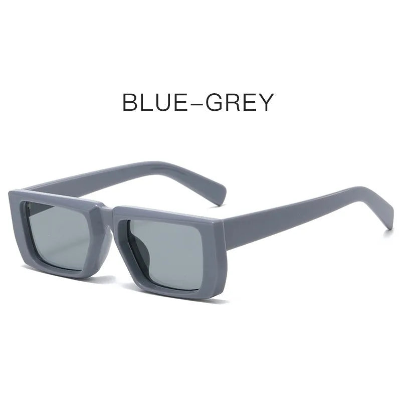 Y2K style UV400 sunglasses with full frame PC construction in multiple colour options