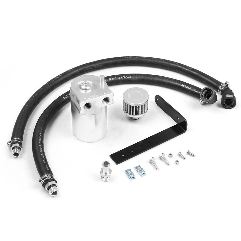 Aluminum alloy oil separator for 2018-2020 Ford Expedition in black, red, blue, or silver