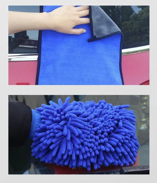 26-piece automotive cleaning brush kit with tyre brush and interior tools