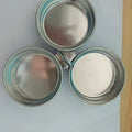 Heart-shaped stainless steel mini egg steamer for cooking individual eggs on stovetop