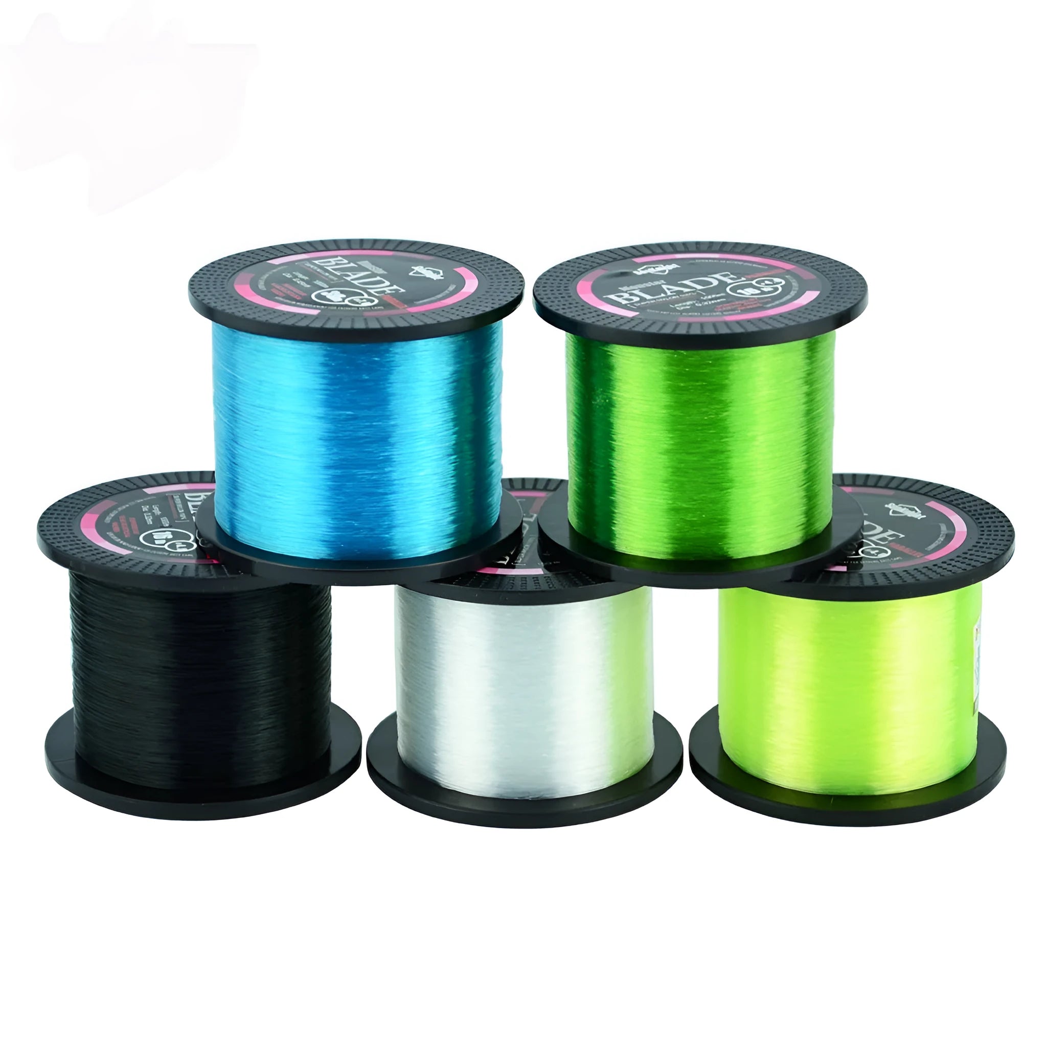 Seaknight 1000 M spool of nylon monofilament fishing line in selected colour and diameter.
